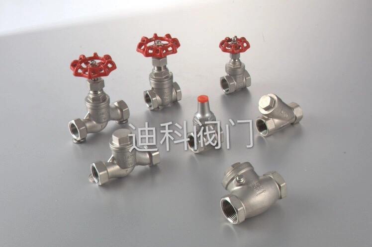 Stainless Steel Press Ball Valve with Butterfly Handle