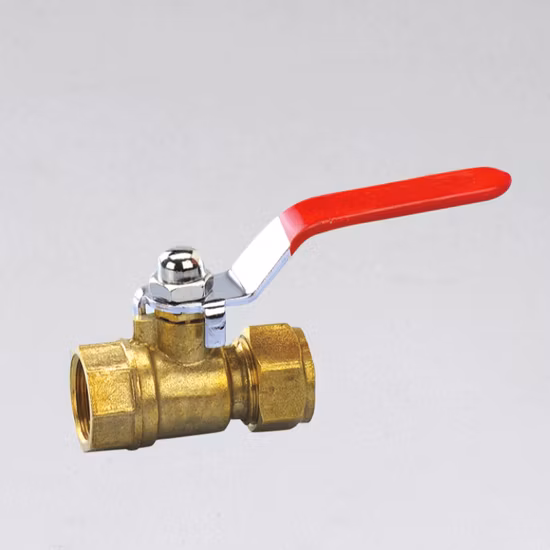 고품질 프레스핏 황동 볼 밸브